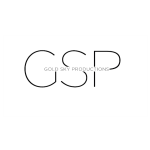 GSP -Gold sky production logo transparent roller