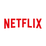 Netflix logo traansparent